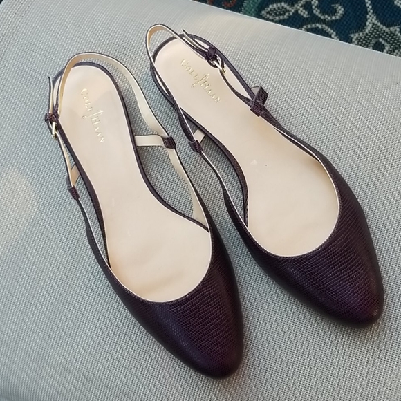 Cole Haan Shoes - Cole Haan Sling Back Flats EUC Sz 8.5 PRISTINE
